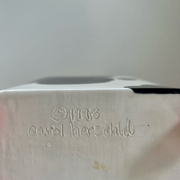 Carol Herschleb Pottery Vase Planter - Picture 7 of 7